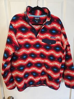 Patagonia Pullover Fleece Jacket, Womens XL